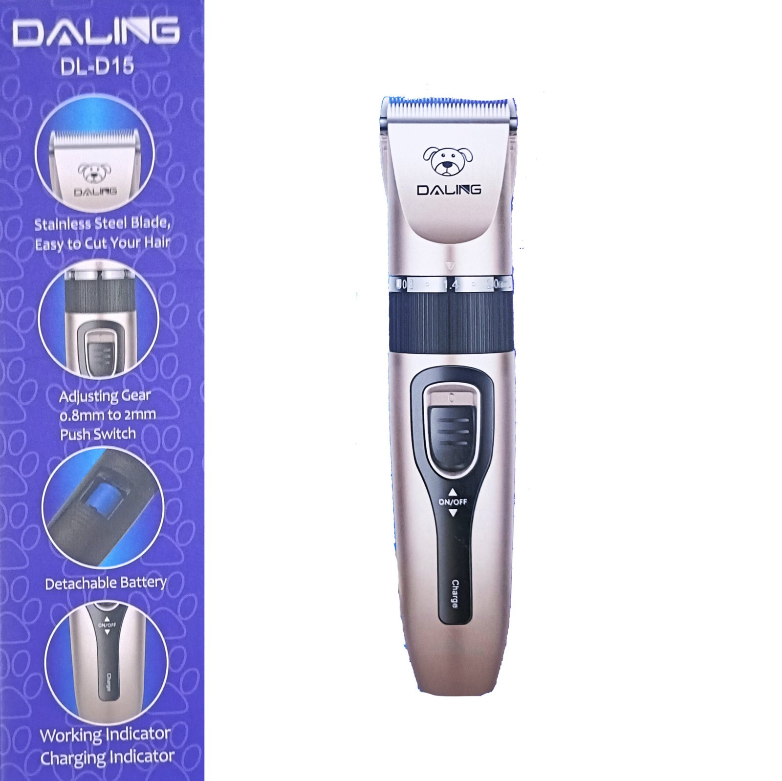 Pet Hair Trimmer DALING DL D-15 - Image 2