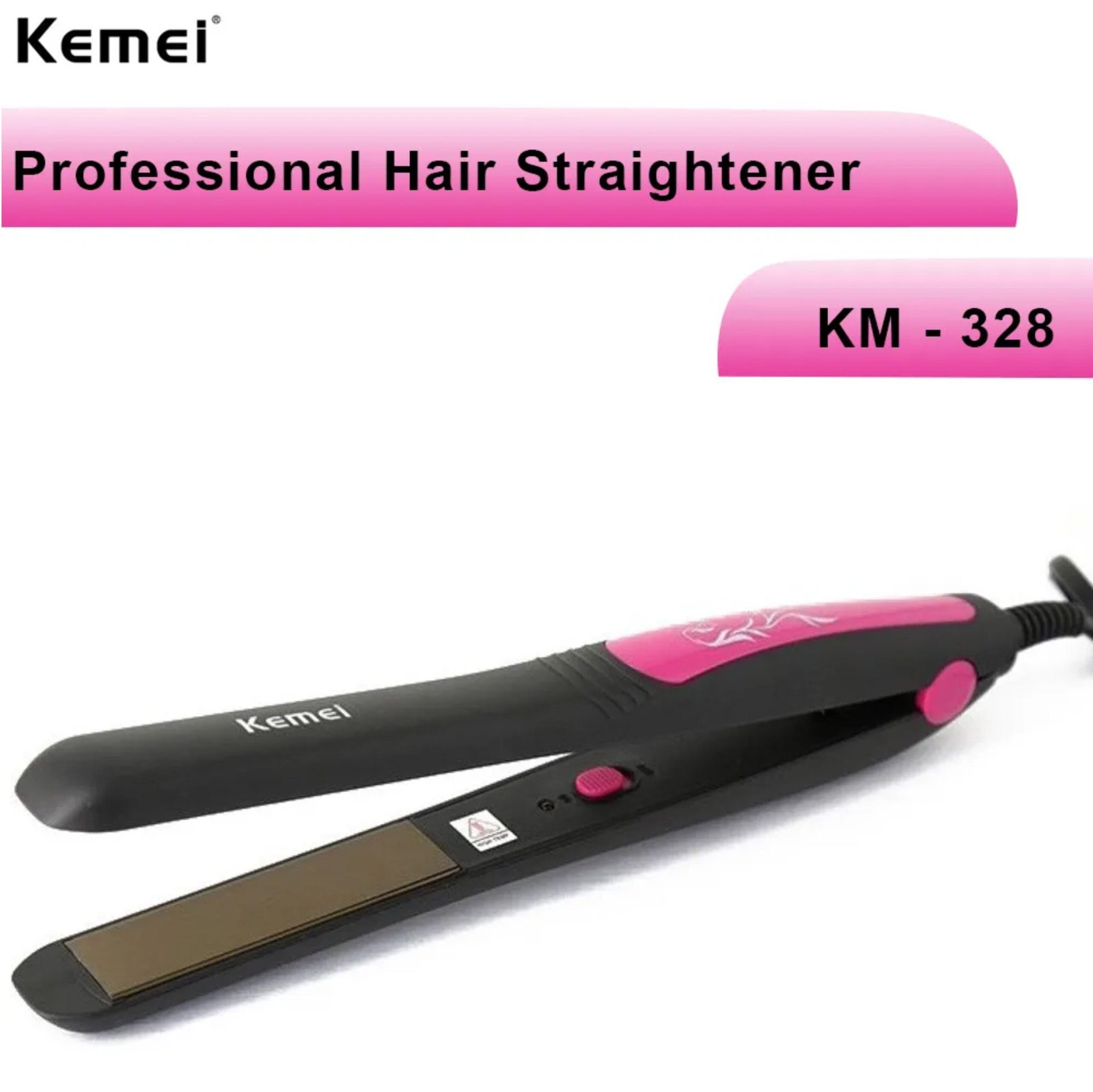 Hair Straightener KM-328 - Image 2