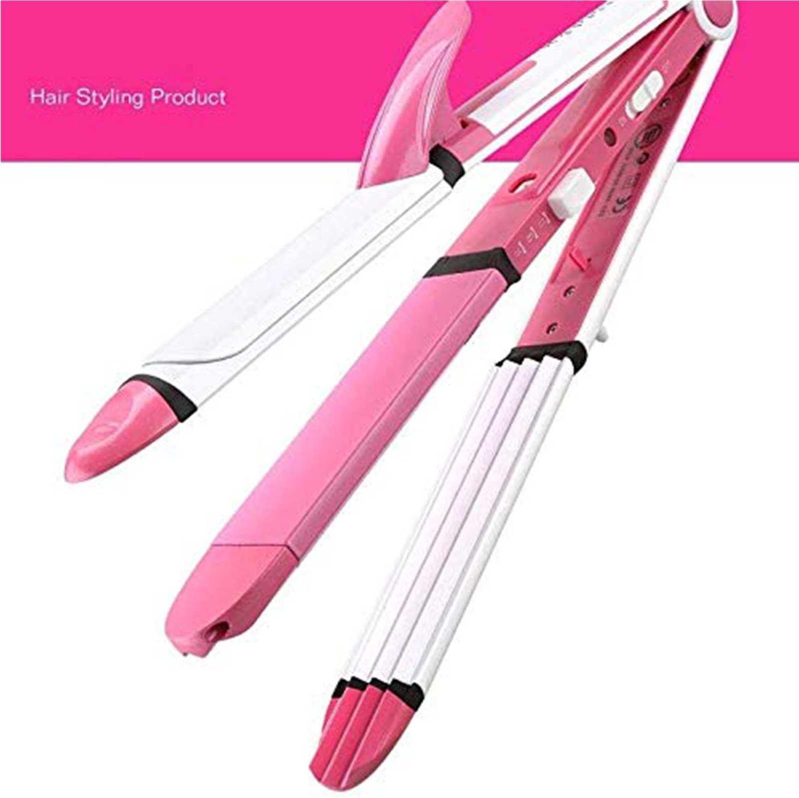 Hair Straightener & Hair Crimper RL-HS8076 - Image 4