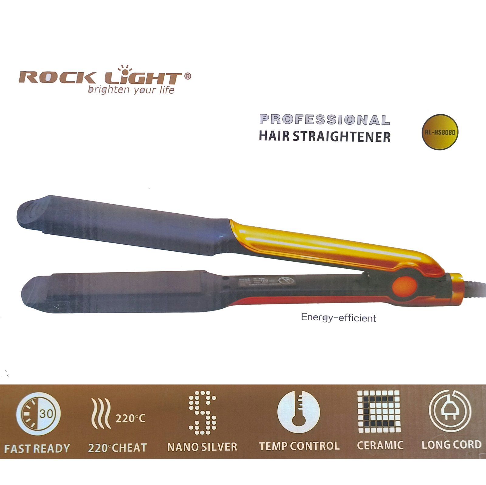 Hair Straightener RL-8081C - Image 4