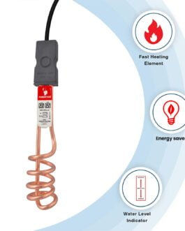 Immersion Rod Normal Water Heater SS with 1 Season Warranty