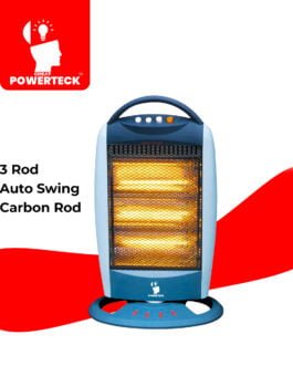 MAC-4 HEATER 1200 Watt. HALOGEN HEATER (CARBON ROD)