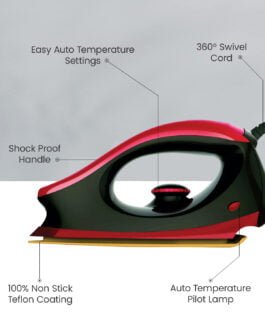 MAJISTRY DRY IRON 750W.