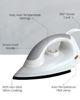 NOVA DRY IRON 750W.