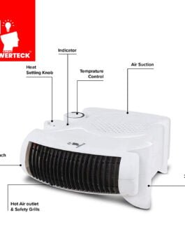 BAJ TOWER 1000/2000 Watt. BLOWER HEATER