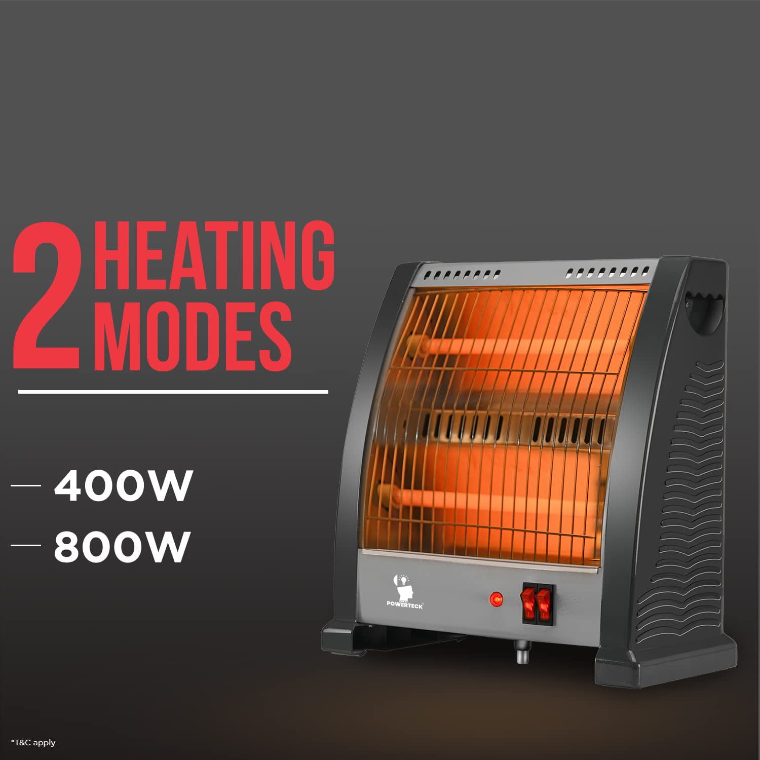USA 800 Watt. QUARTZ HEATER - Image 4