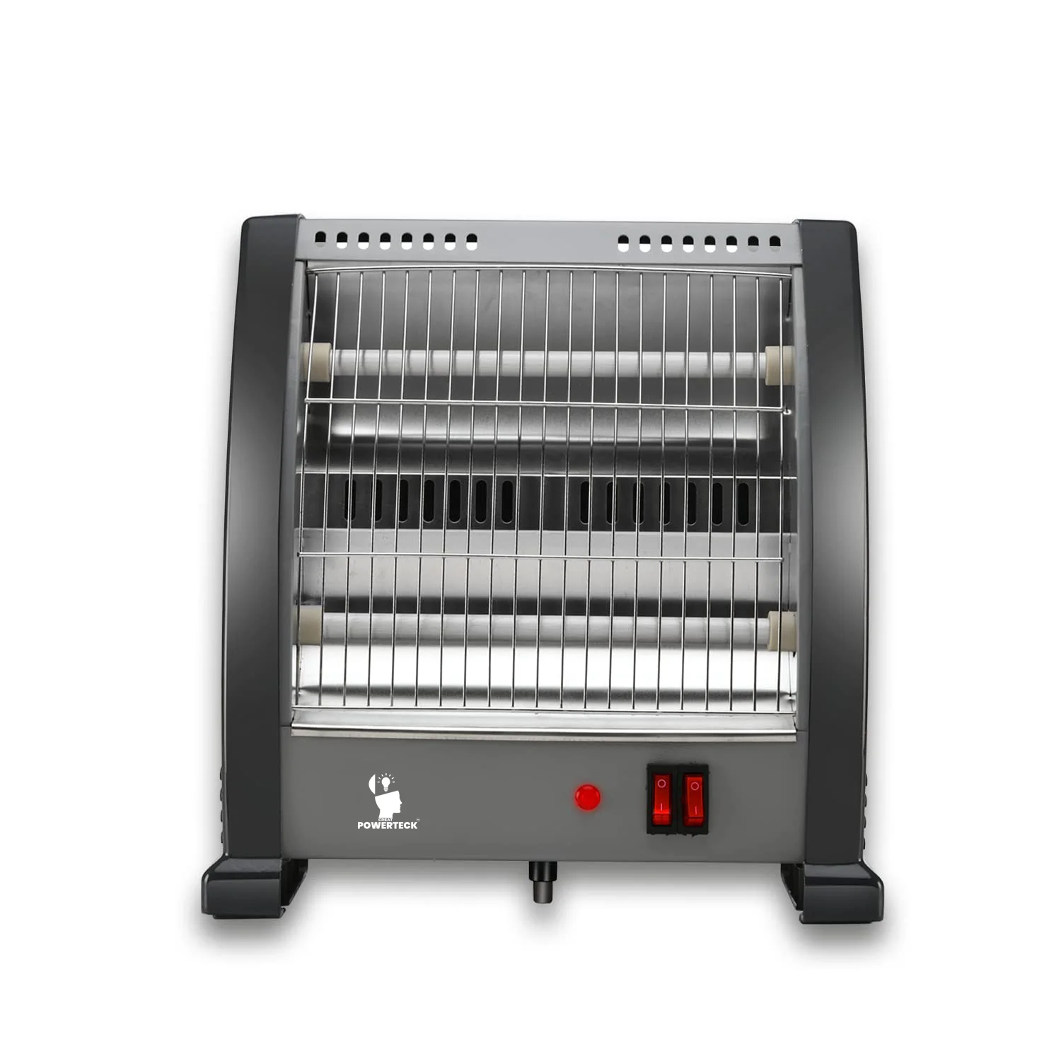 800 Watt Halogen Heater White Portable Electric Quartz Halogen Heater 800W Geepas UK