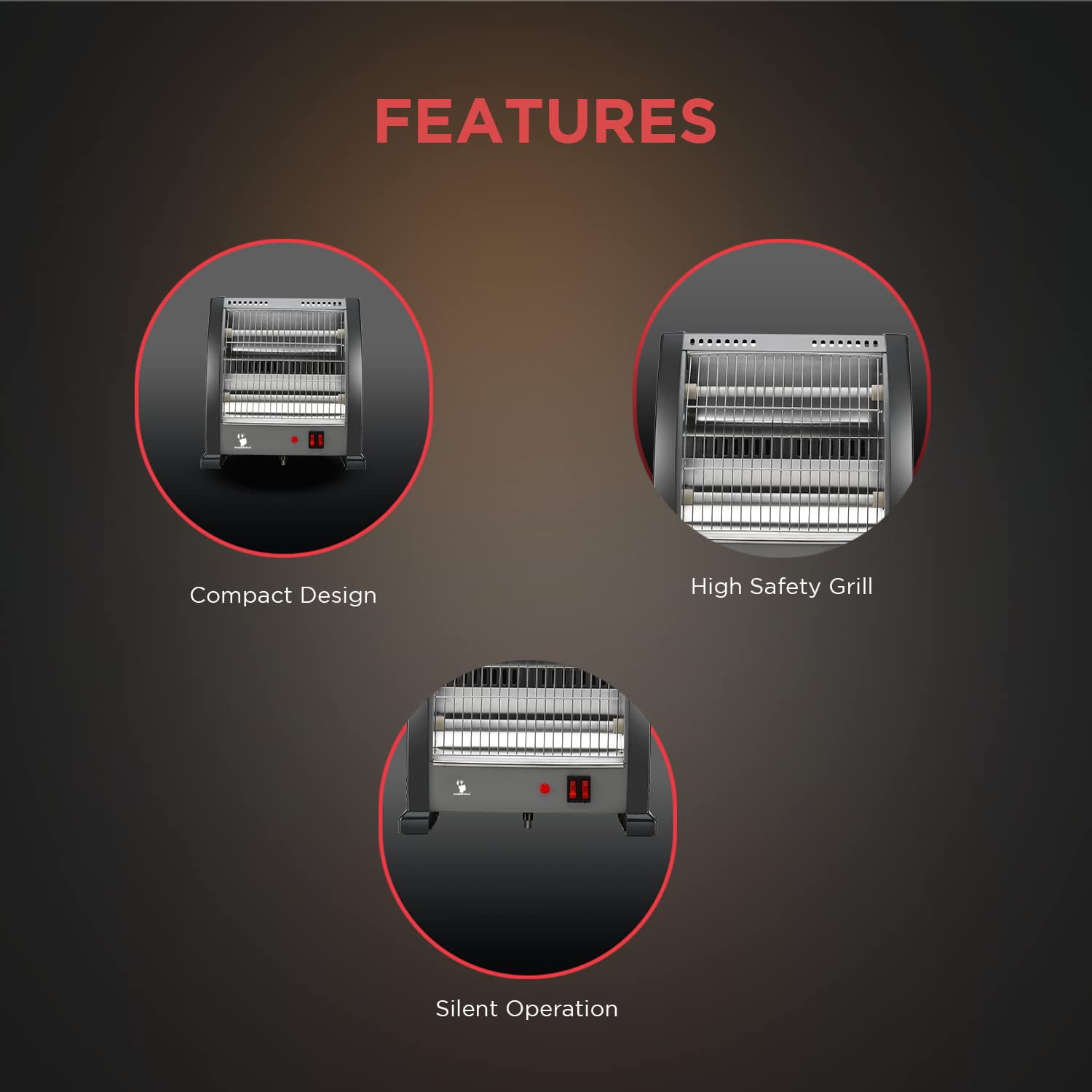 USA 800 Watt. QUARTZ HEATER - Image 5