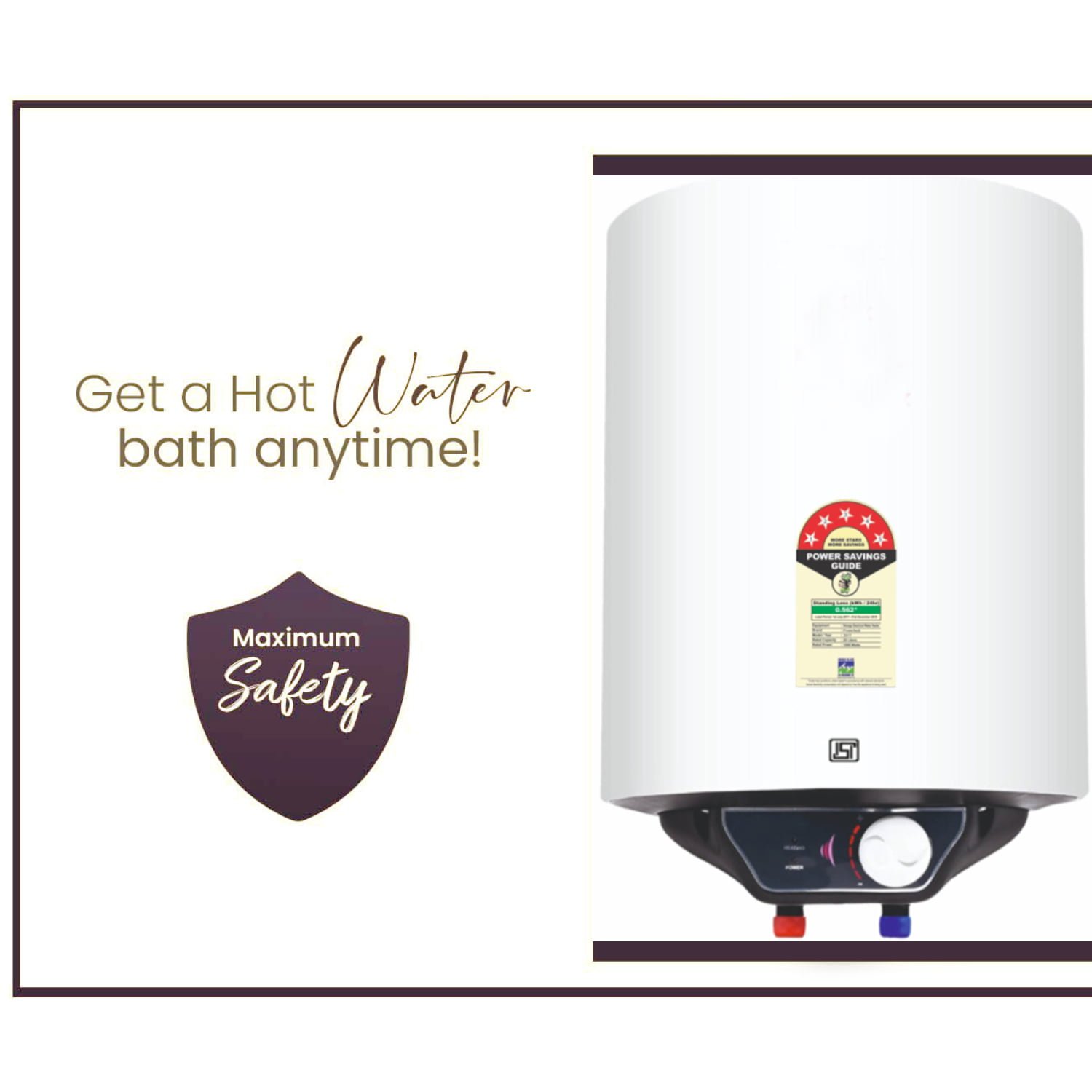 AVENGER METEL GEYSER 2 YEAR WARRANTY - Image 4