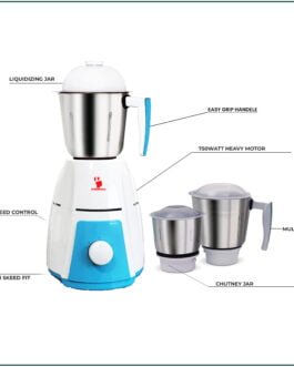 DELUXE 750W. 3JAR MIXER GRINDER