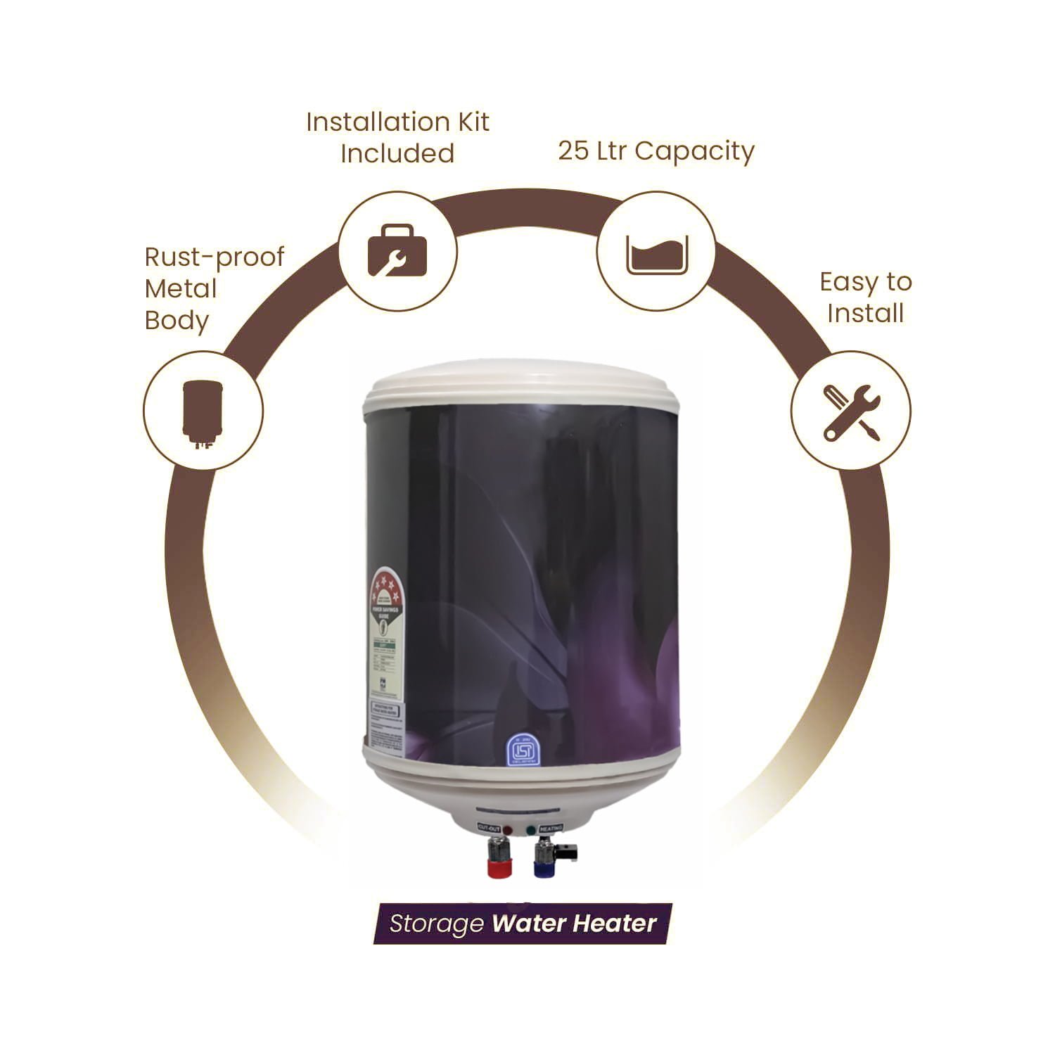 PRINTED METEL GEYSER 2 YEAR WARRANTY - Image 2